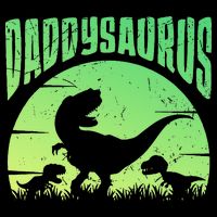 Daddysaurus Daddy T Rex Great Father’s Day Gift Classic 16 in Basic Backpack