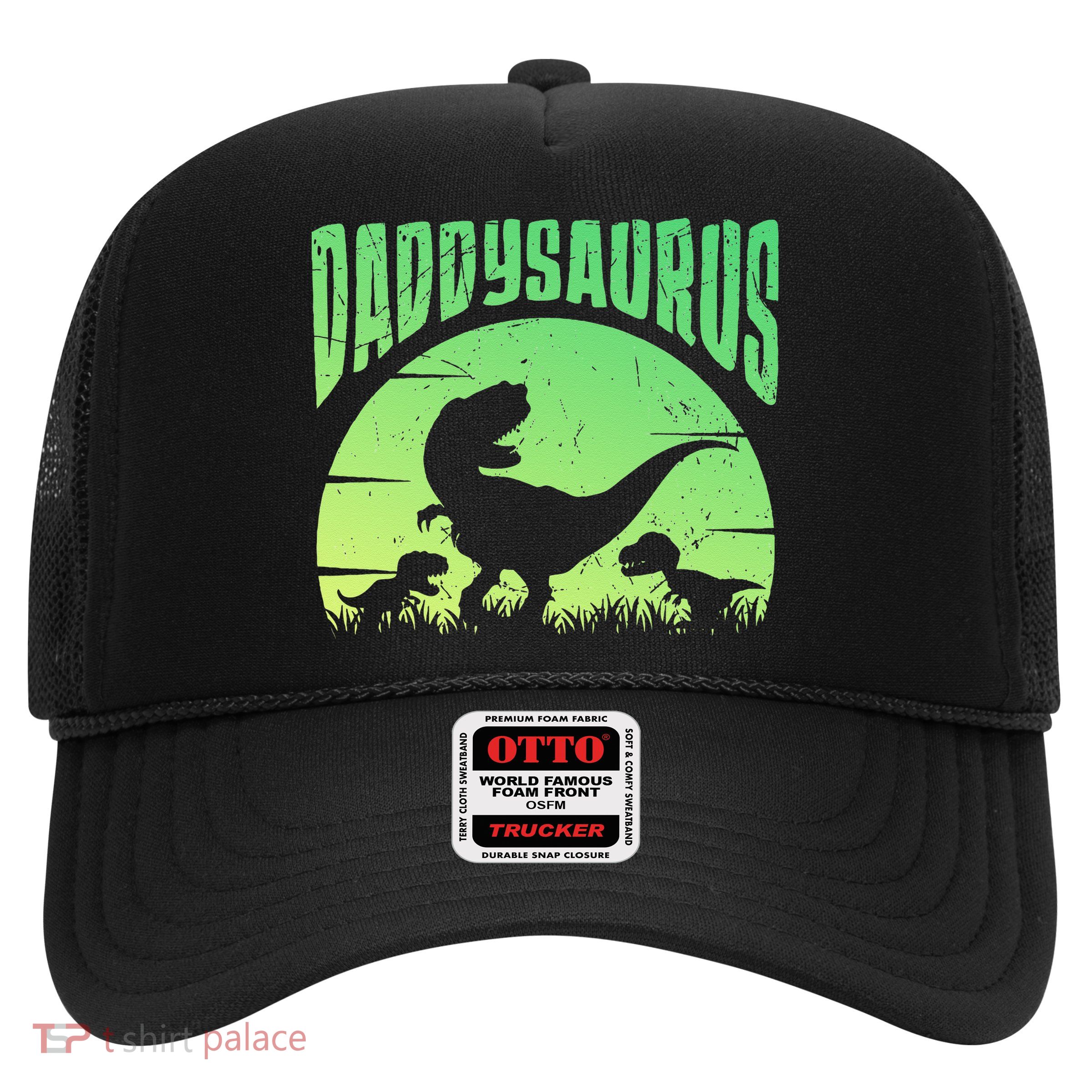 Daddysaurus Daddy T Rex Great Father’s Day Gift Classic Trucker Hat