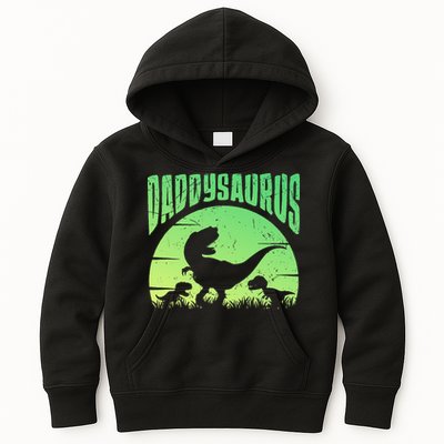 Daddysaurus Daddy T Rex Great Father’s Day Gift Classic Kids Hoodie