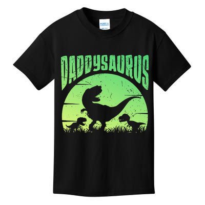 Daddysaurus Daddy T Rex Great Father’s Day Gift Classic Kids T-Shirt