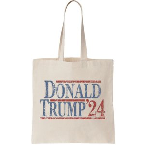 Distressed Donald Trump 2024 Tote Bag