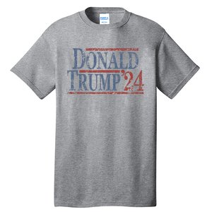 Distressed Donald Trump 2024 Tall T-Shirt