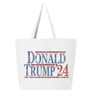 Distressed Donald Trump 2024 25L Jumbo Tote