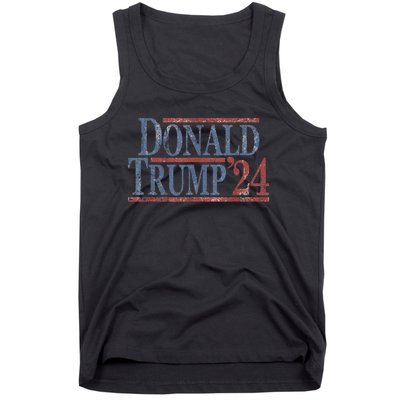 Distressed Donald Trump 2024 Tank Top