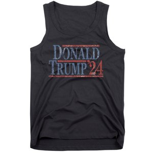 Distressed Donald Trump 2024 Tank Top