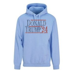 Distressed Donald Trump 2024 Unisex Surf Hoodie