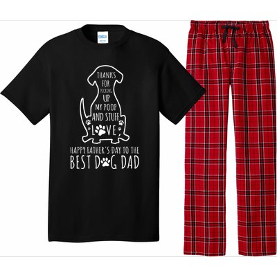 Dog Dad Thanks For Picking Up Pajama Set