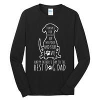 Dog Dad Thanks For Picking Up Tall Long Sleeve T-Shirt