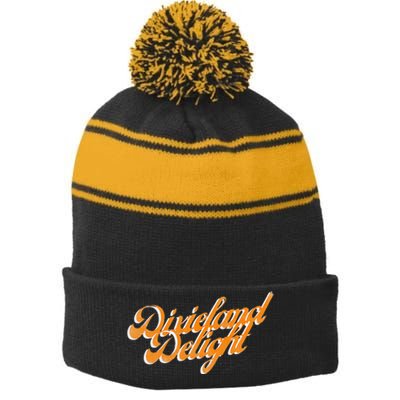 Dixieland Delight Tennessee Stripe Pom Pom Beanie