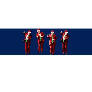 Dancing Donald Trump Santa Christmas Dance Bumper Sticker