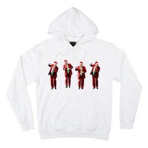 Dancing Donald Trump Santa Christmas Dance Hoodie