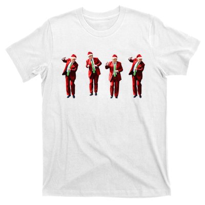 Dancing Donald Trump Santa Christmas Dance T-Shirt