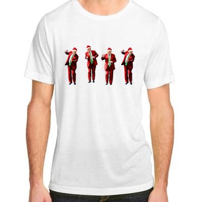 Dancing Donald Trump Santa Christmas Dance Adult ChromaSoft Performance T-Shirt