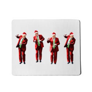 Dancing Donald Trump Santa Christmas Dance Mousepad