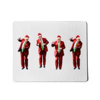 Dancing Donald Trump Santa Christmas Dance Mousepad