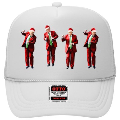 Dancing Donald Trump Santa Christmas Dance Trucker Hat