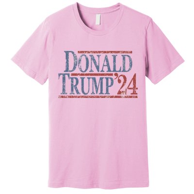 Distressed Donald Trump 2024 Premium T-Shirt