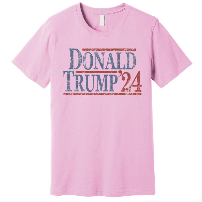 Distressed Donald Trump 2024 Premium T-Shirt