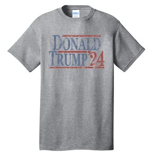 Distressed Donald Trump 2024 Tall T-Shirt