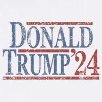 Distressed Donald Trump 2024 Bucket Hat