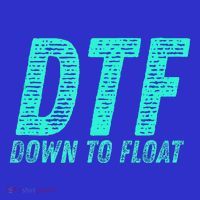 Dtf Down To Float Trip Tubing River Float Summer Boating 16 in Basic Backpack