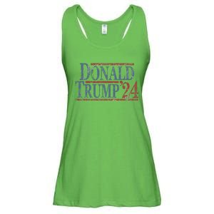 Distressed Donald Trump 2024 Ladies Essential Flowy Tank