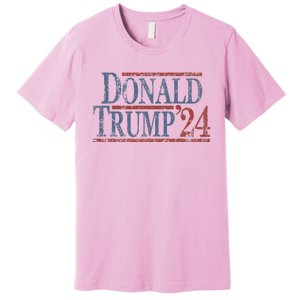 Distressed Donald Trump 2024 Premium T-Shirt