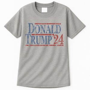 Distressed Donald Trump 2024 Tall T-Shirt