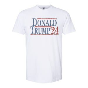 Distressed Donald Trump 2024 Softstyle CVC T-Shirt