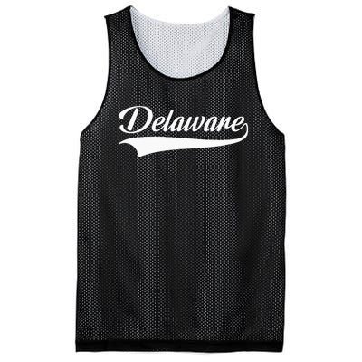 Delaware DE Throwback Mesh Reversible Basketball Jersey Tank