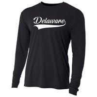 Delaware DE Throwback Cooling Performance Long Sleeve Crew