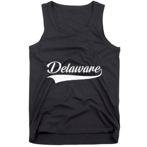 Delaware DE Throwback Tank Top