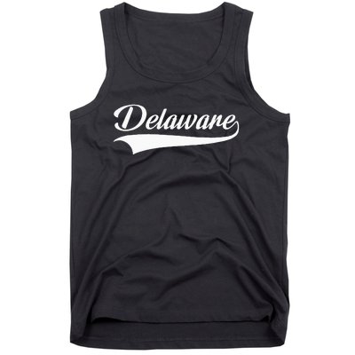 Delaware DE Throwback Tank Top