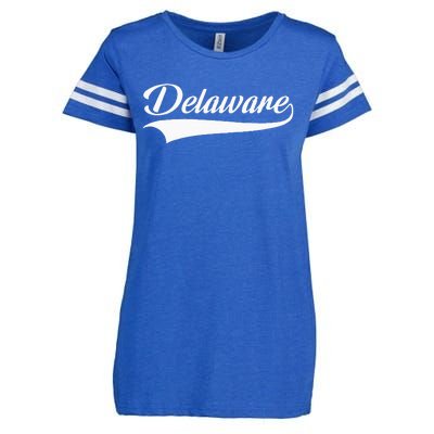 Delaware DE Throwback Enza Ladies Jersey Football T-Shirt