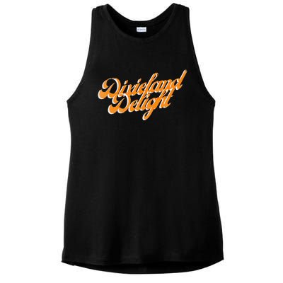 Dixieland Delight Tennessee Ladies PosiCharge Tri-Blend Wicking Tank