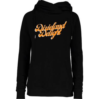 Dixieland Delight Tennessee Womens Funnel Neck Pullover Hood