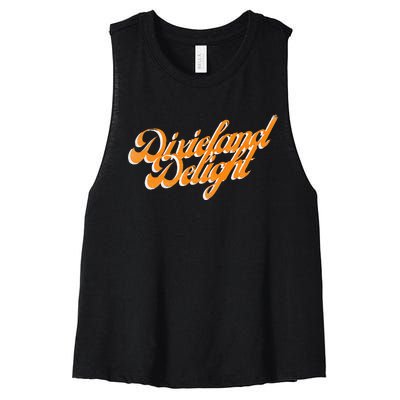 Dixieland Delight Tennessee Women's Racerback Cropped Tank