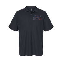 Distressed Donald Trump 2024 Softstyle Adult Sport Polo