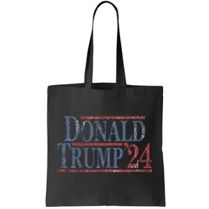 Distressed Donald Trump 2024 Tote Bag