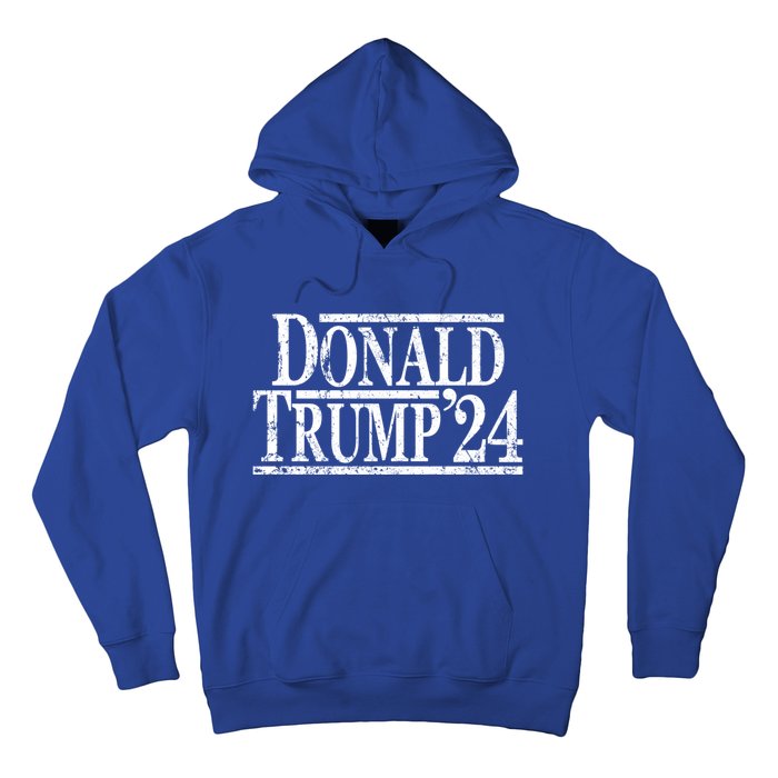 Distressed Donald Trump 2024 Cute Gift Hoodie