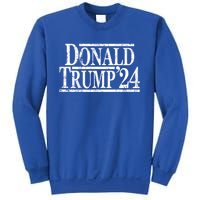 Distressed Donald Trump 2024 Cute Gift Sweatshirt