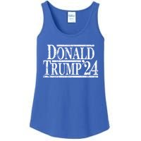 Distressed Donald Trump 2024 Cute Gift Ladies Essential Tank