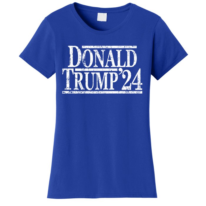 Distressed Donald Trump 2024 Cute Gift Women's T-Shirt