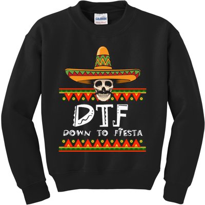 DTF Down To Fiesta Classic Kids Sweatshirt