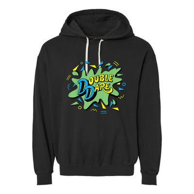 Double Dare TV Show Logo Garment-Dyed Fleece Hoodie