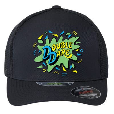 Double Dare TV Show Logo Flexfit Unipanel Trucker Cap