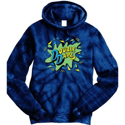 Double Dare TV Show Logo Tie Dye Hoodie