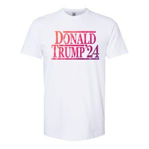 Distressed Donald Trump 2024 Gift Softstyle CVC T-Shirt