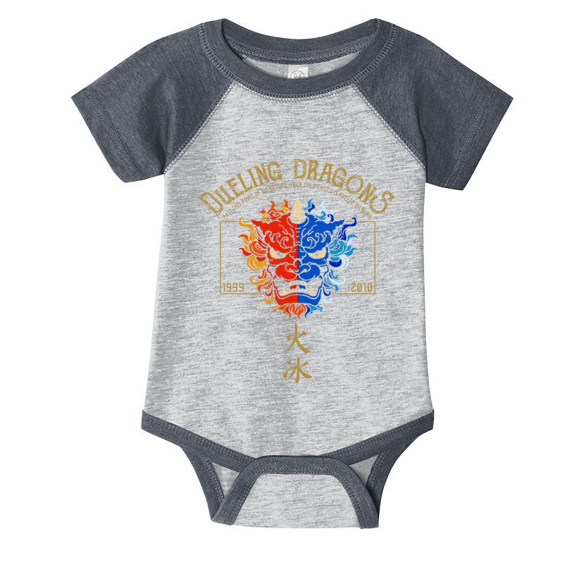 Dueling Dragons Tribute Defunct Roller Coaster Infant Baby Jersey Bodysuit
