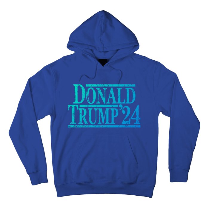 Distressed Donald Trump 2024 Gift Hoodie